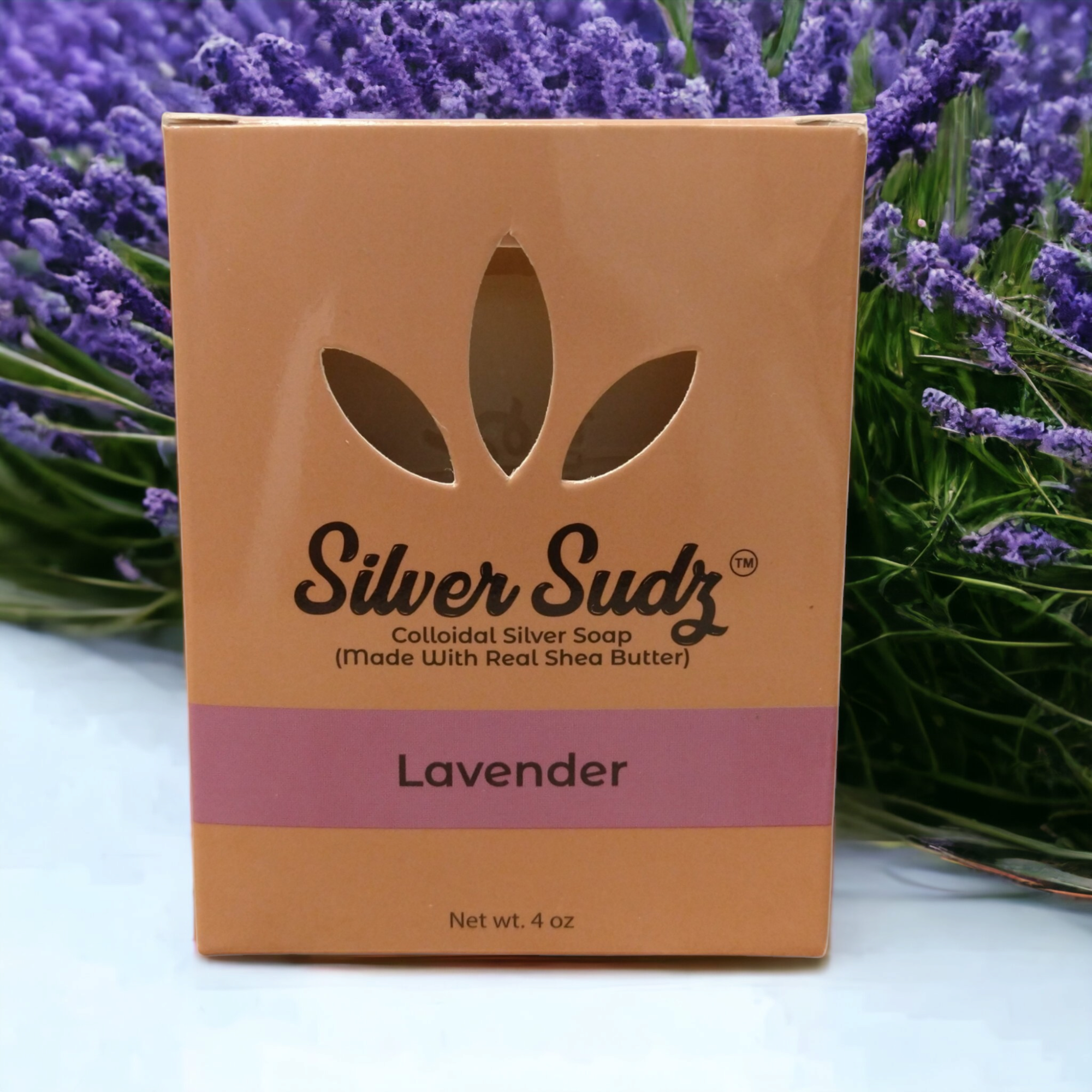 Infused with colloidal silver, real shea butter, and natural lavender, this bar is designed to cleanse without stripping your skin—leaving it soft, balanced, and lightly scented with calming botanical notes.